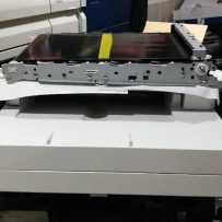 佳能mf643一体机打印黑色正常彩色出现白纸